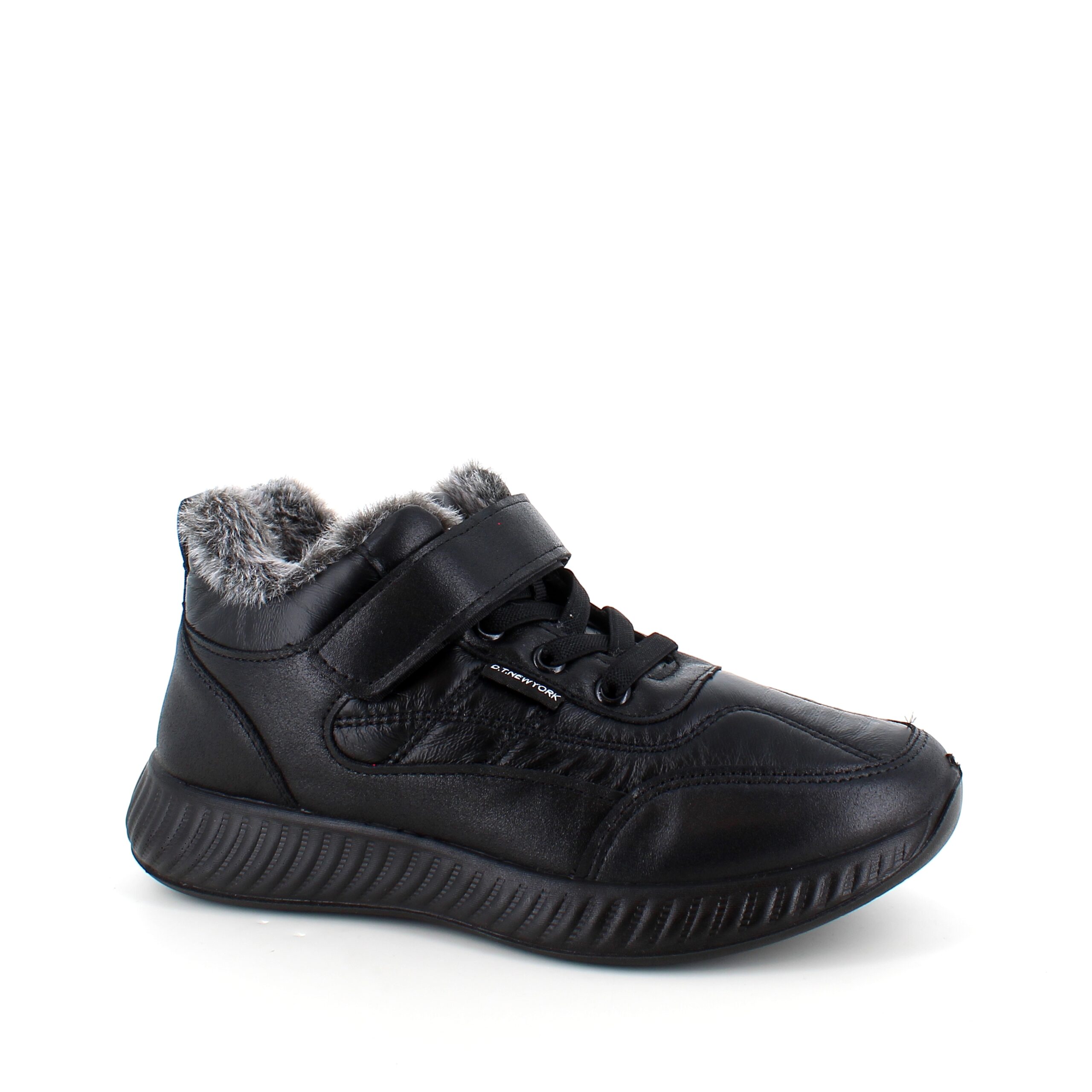 Foret sko med elastisk snøring og borrelås lukking