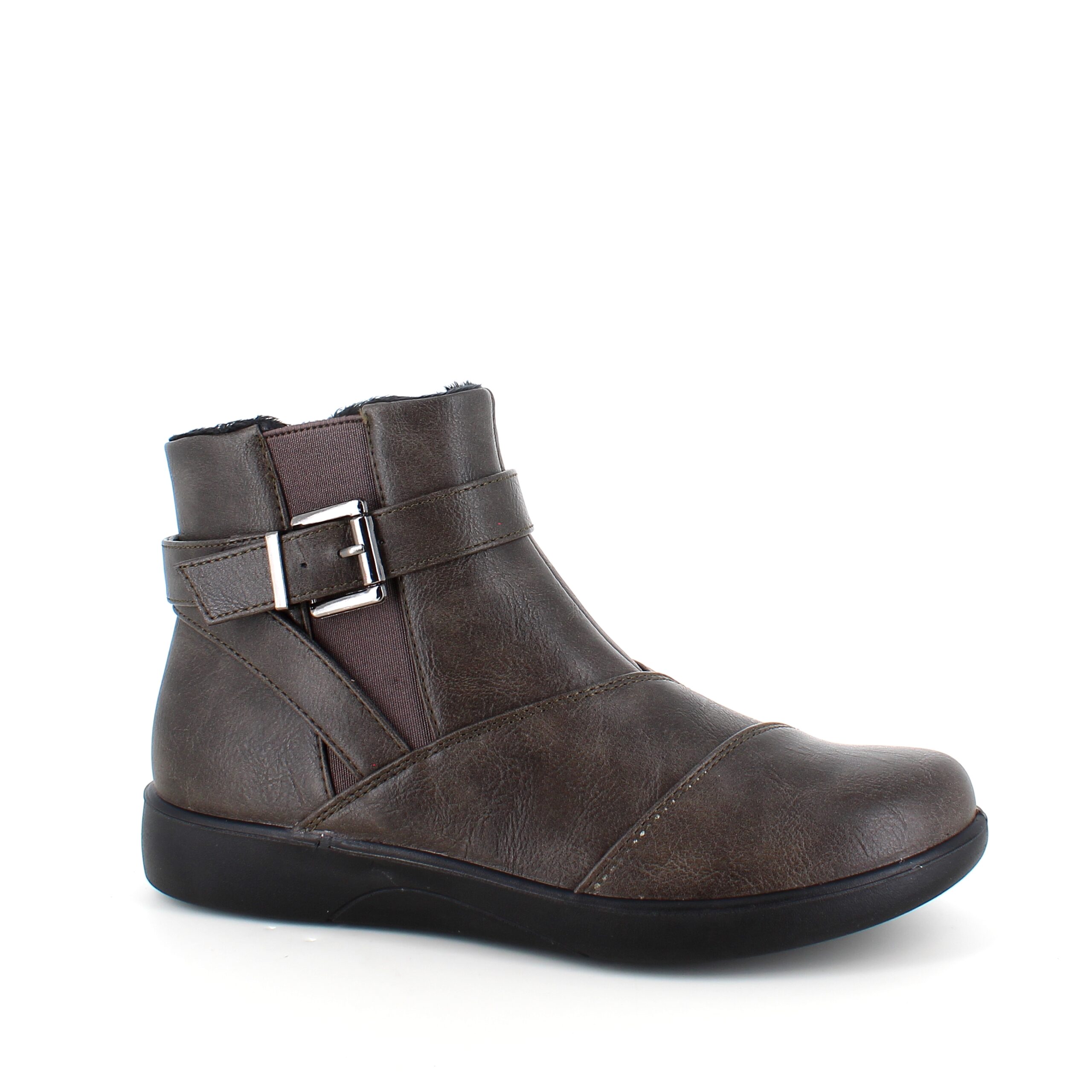 Mørkegrå lettvektsstøvel med lett fôr