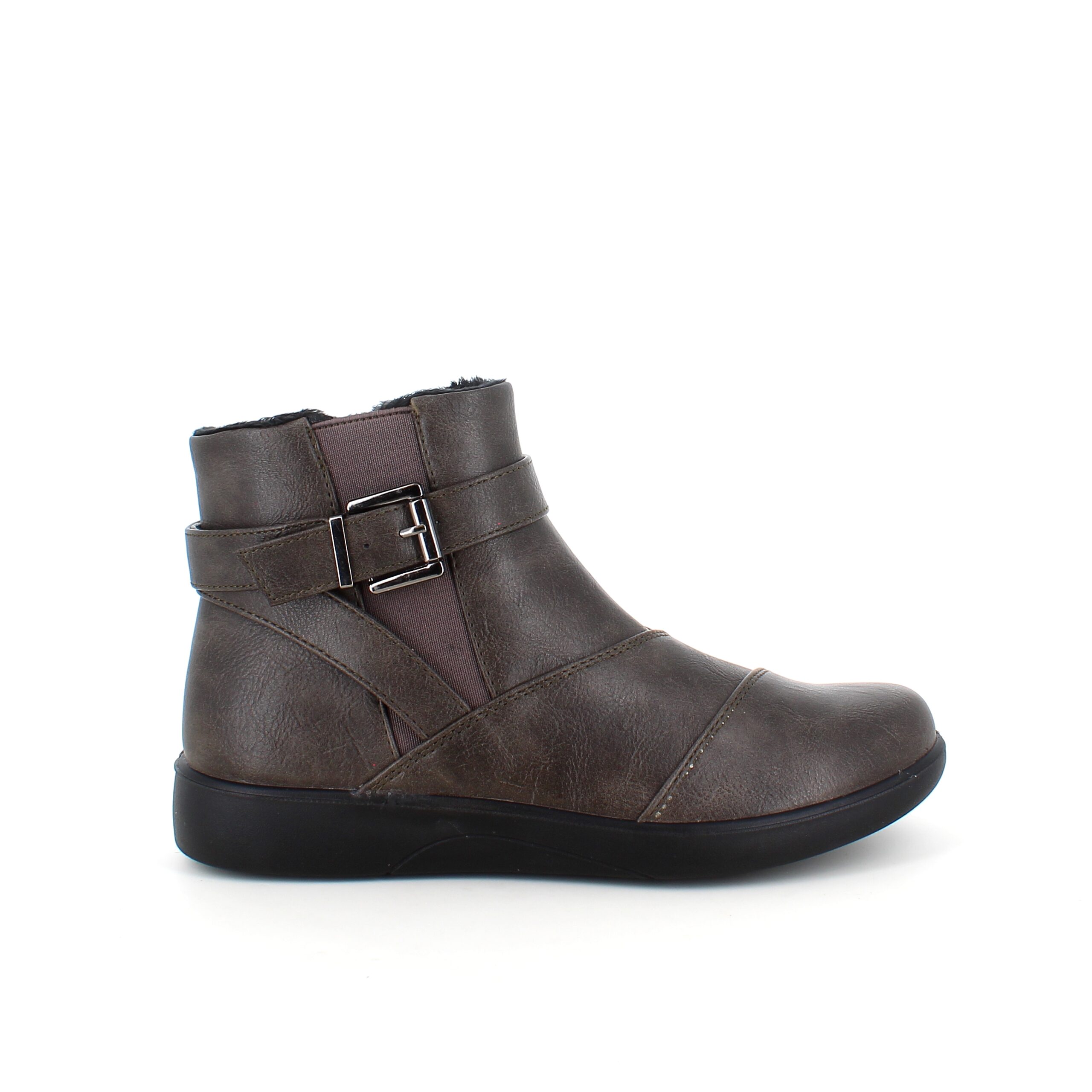 Mørkegrå lettvektsstøvel med lett fôr