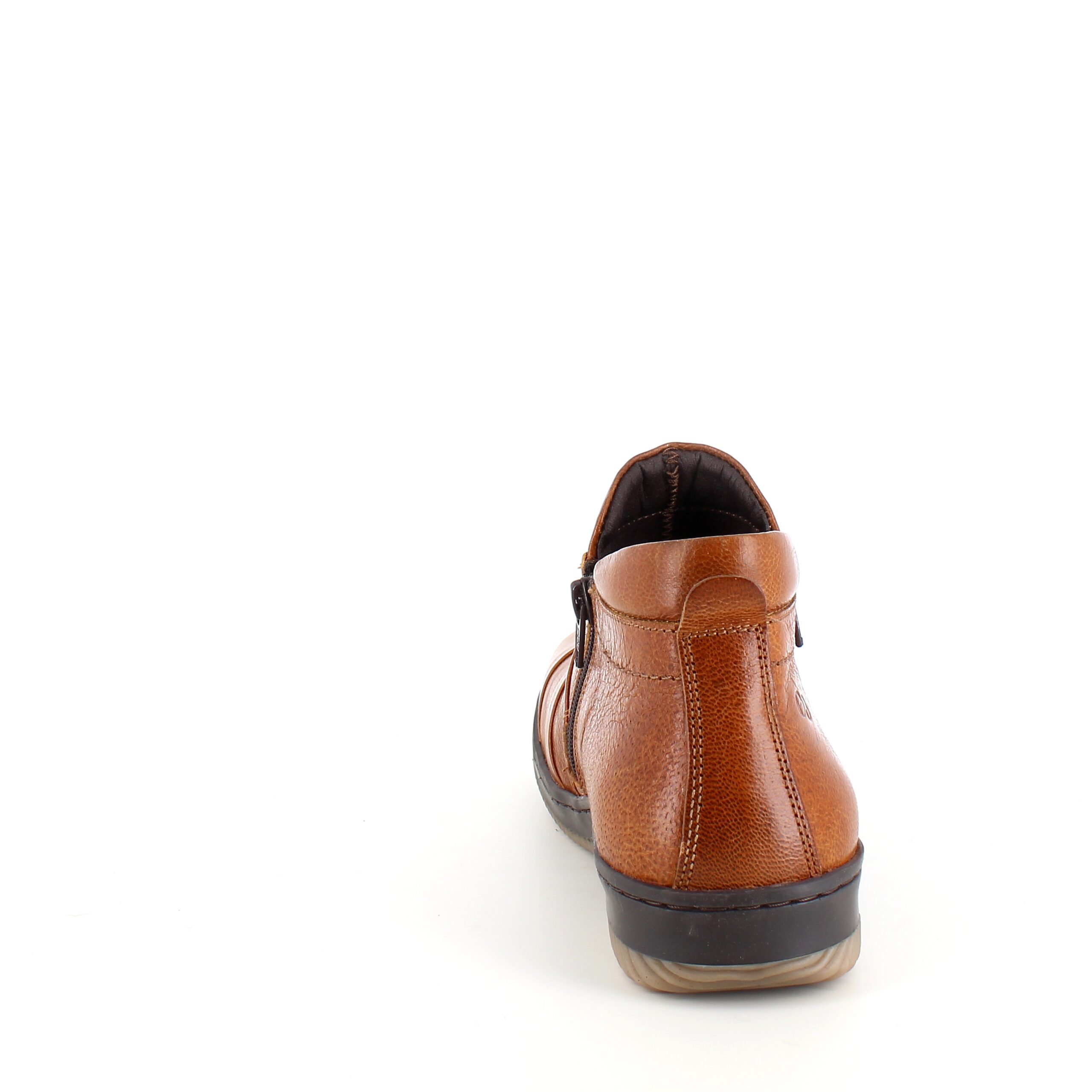 Kort brun Green Comfort skinnstøvel med bred passform