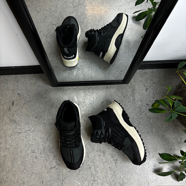 Mørkegrønn vanntett Gaitline støvel med rullesåle