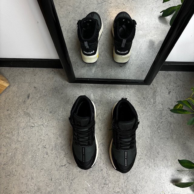 Mørkegrønn vanntett Gaitline støvel med rullesåle