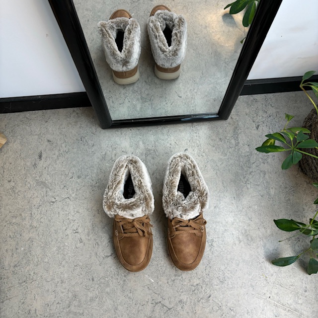 Skechers slip-in vinterstøvel med lett fôr