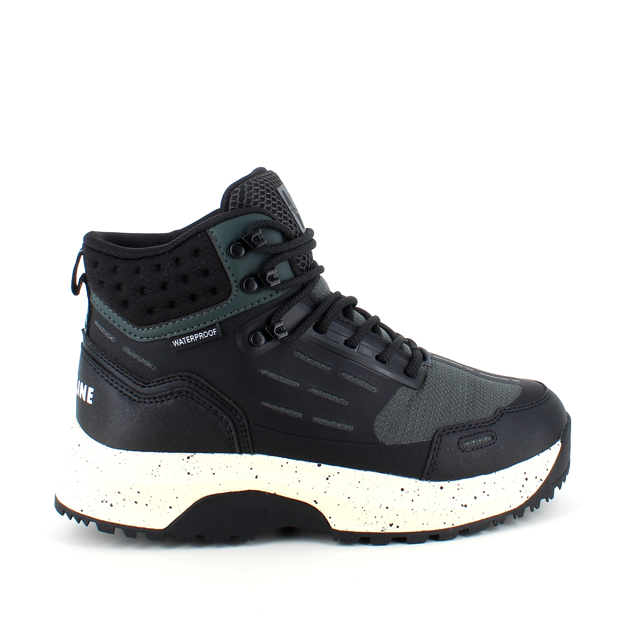 Mørkegrønn vanntett Gaitline støvel med rullesåle