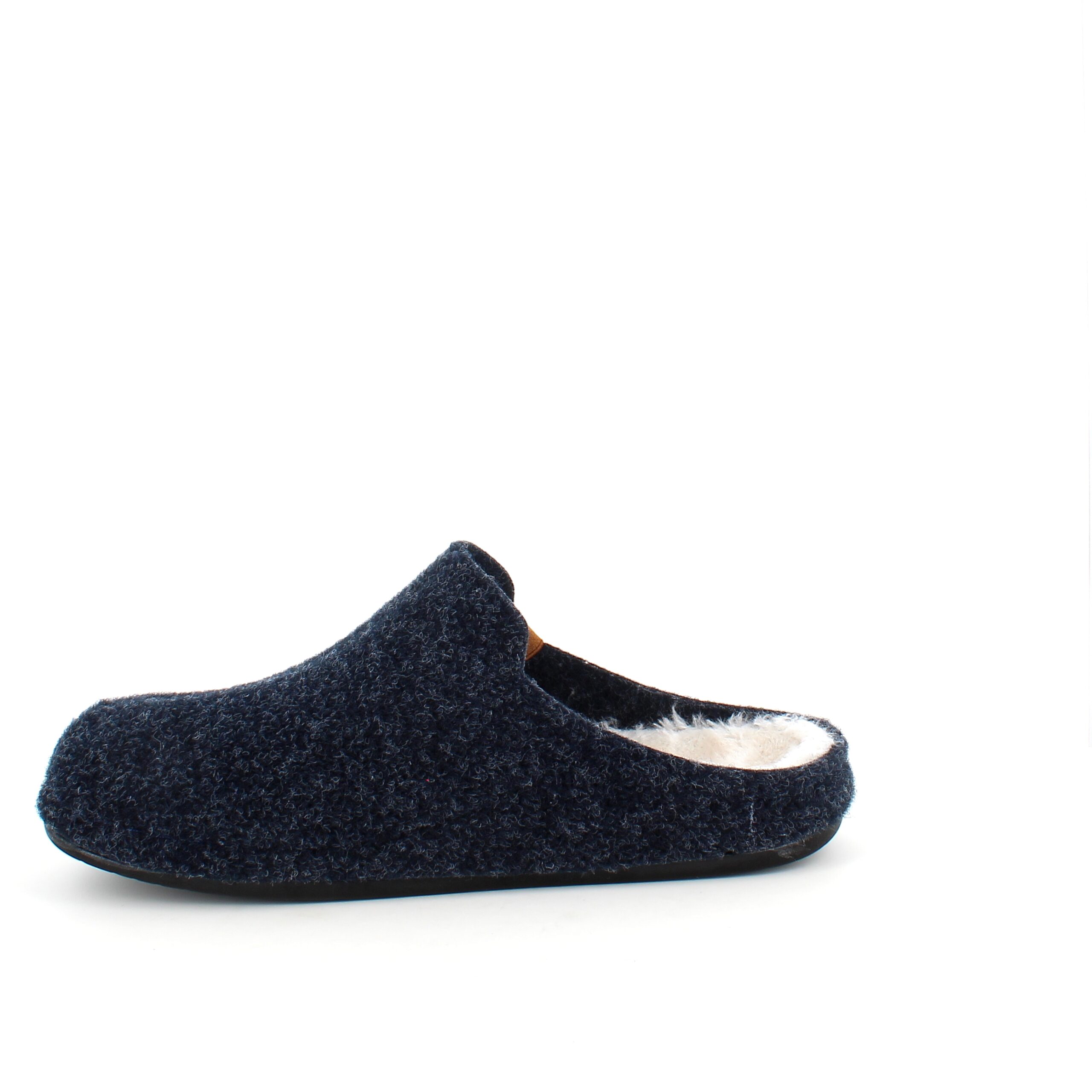 Mørkeblå tøfler med god buestøtte