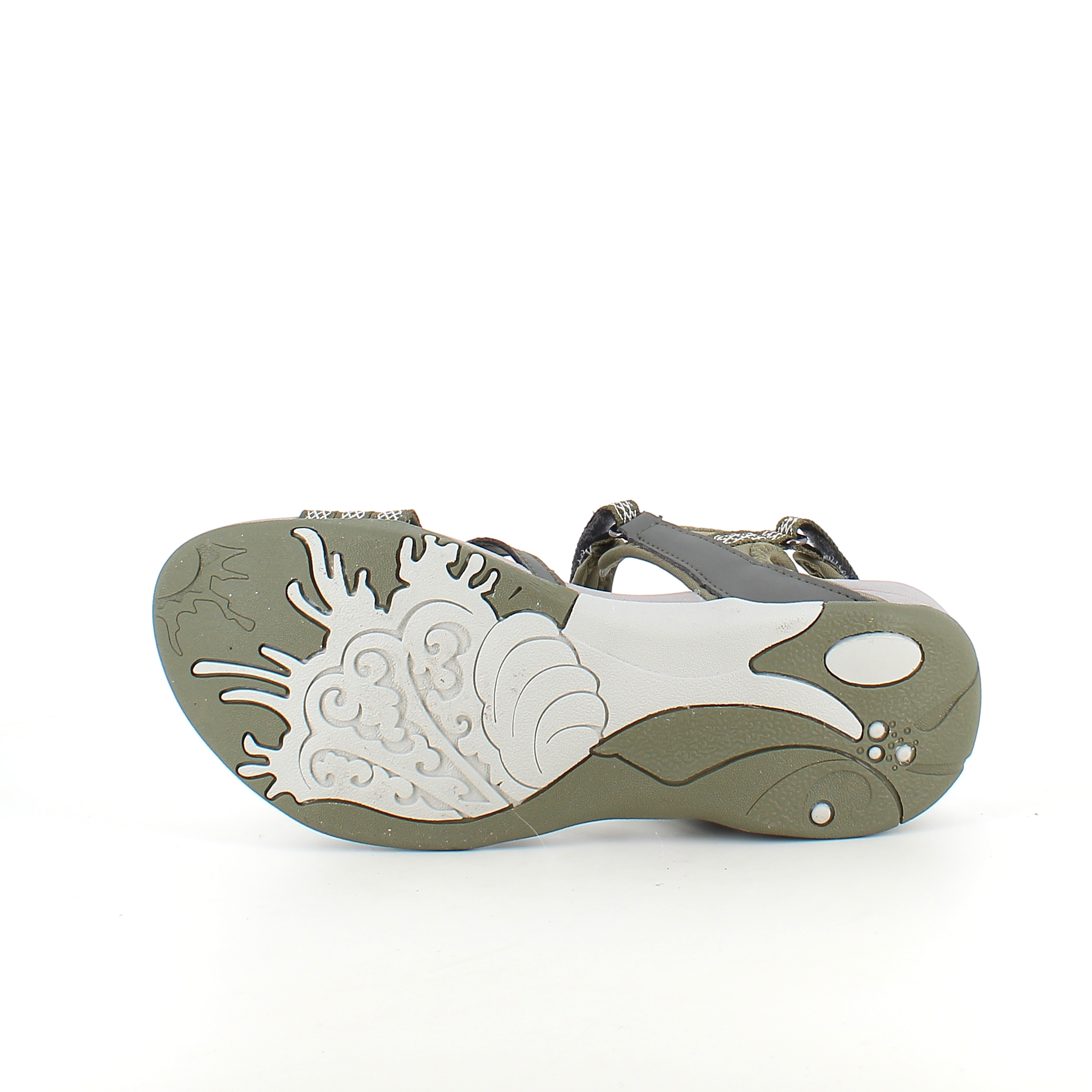 Flott sporty lettvektssandal med bue støtte