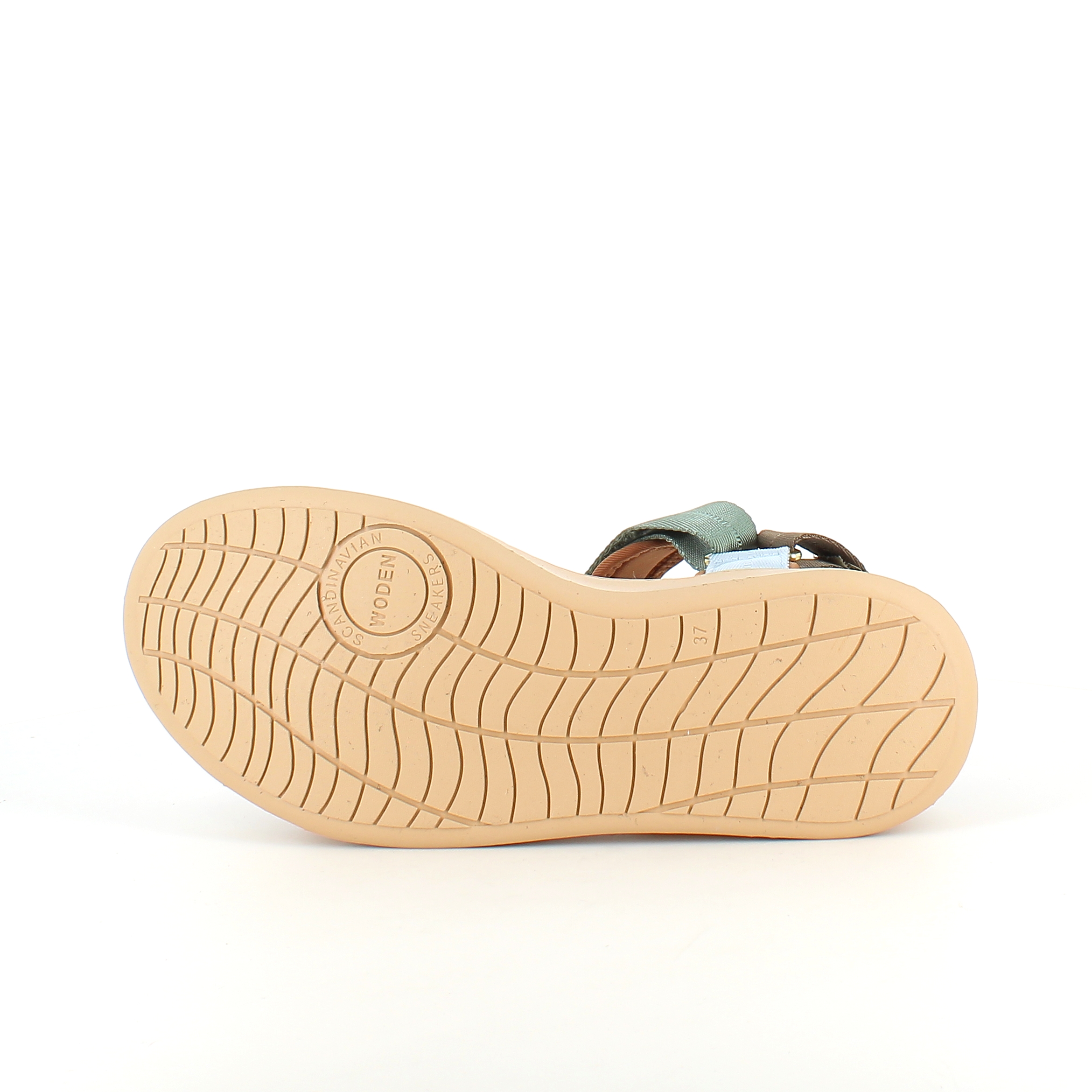 Smart flerfarget sandal fra Woden