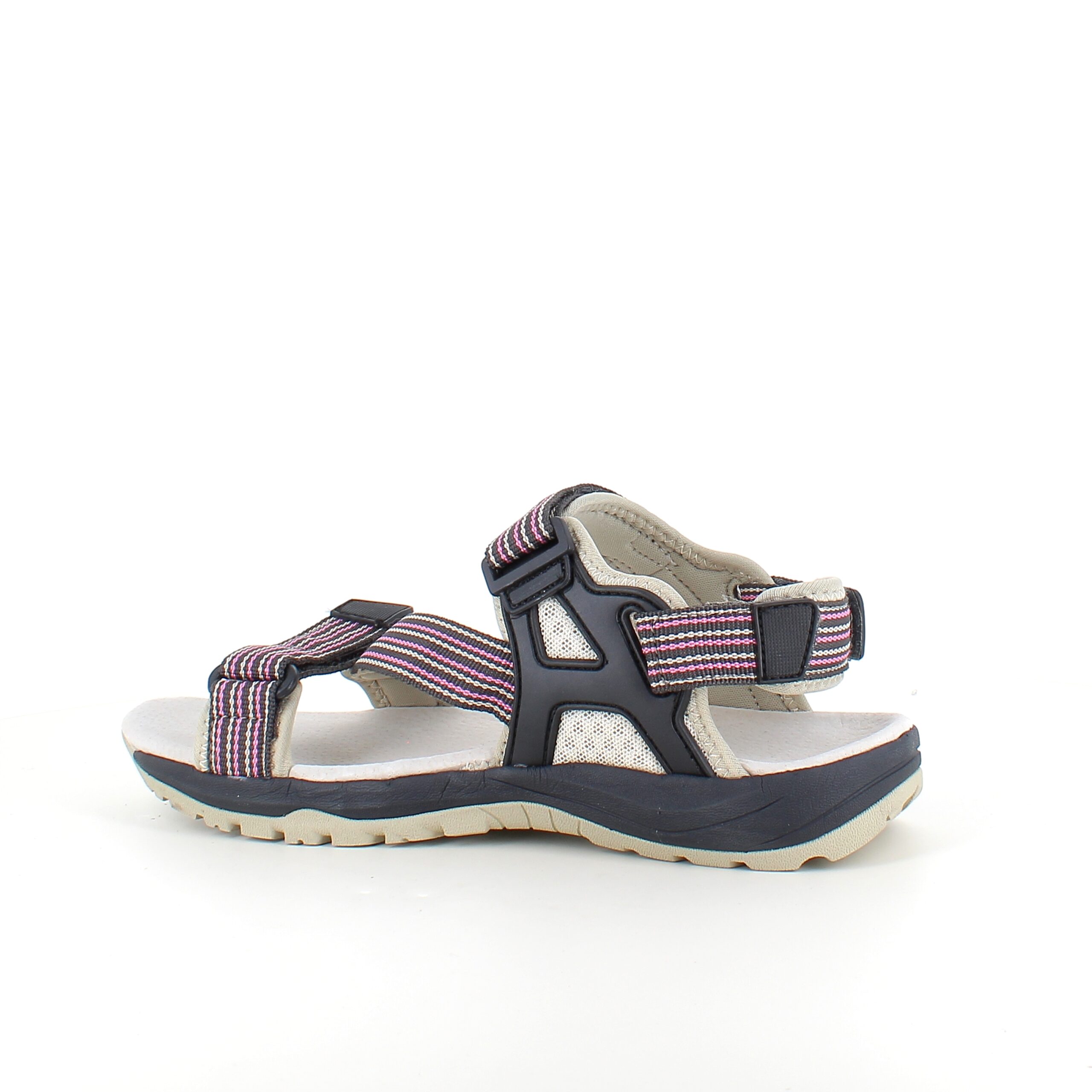 Rosa/grå CMP sandal med avtagbar hælrem