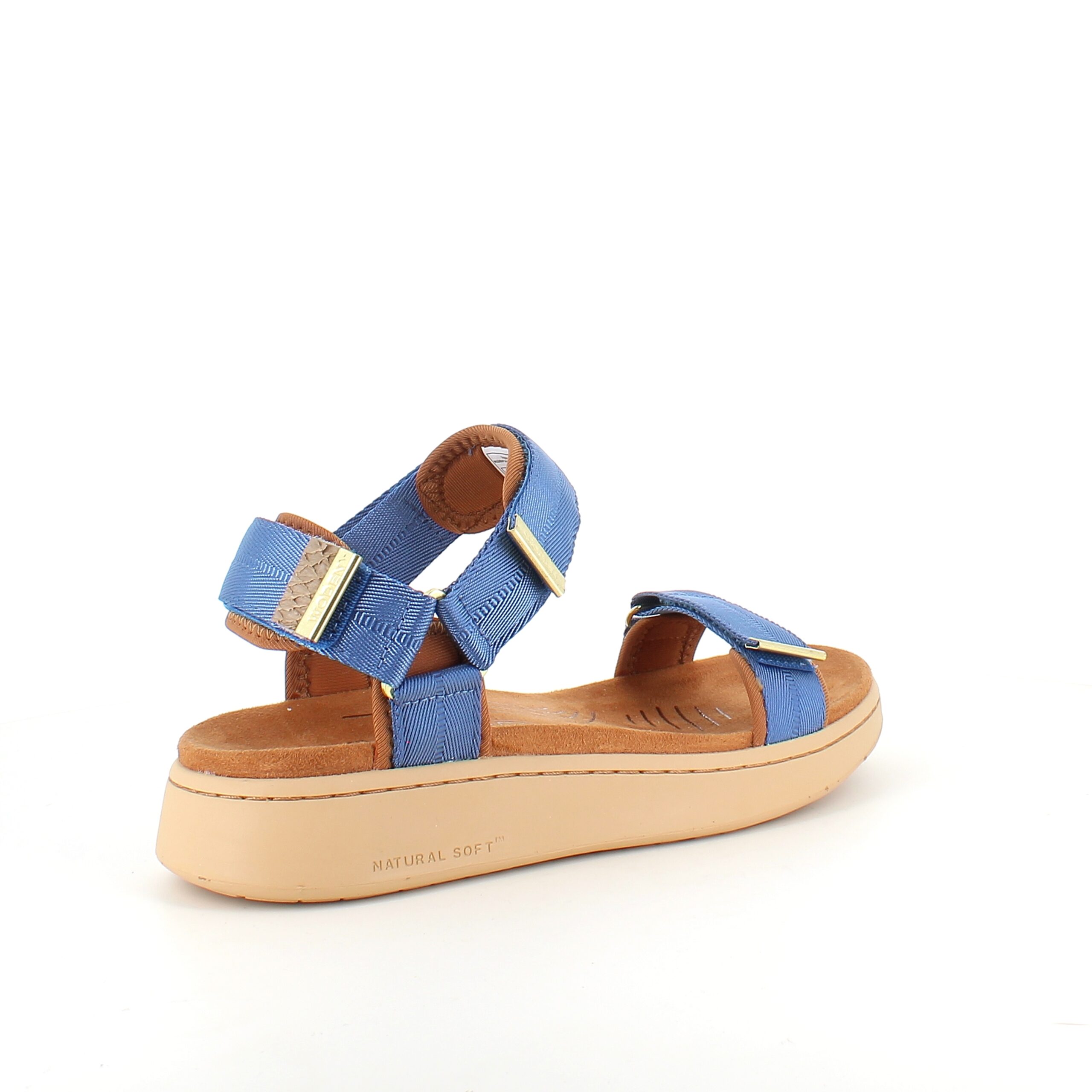 Smart blå sandal fra Woden