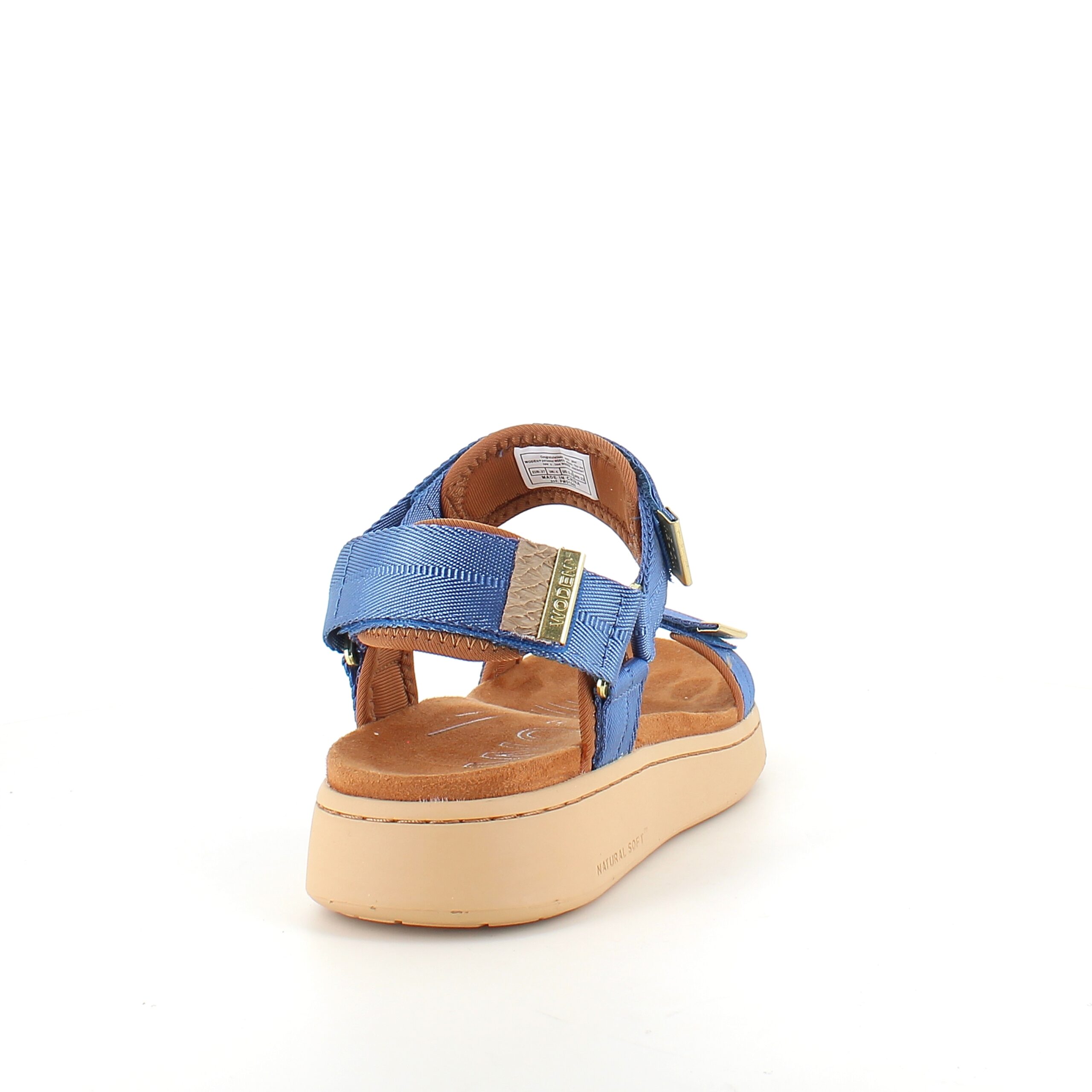 Smart blå sandal fra Woden