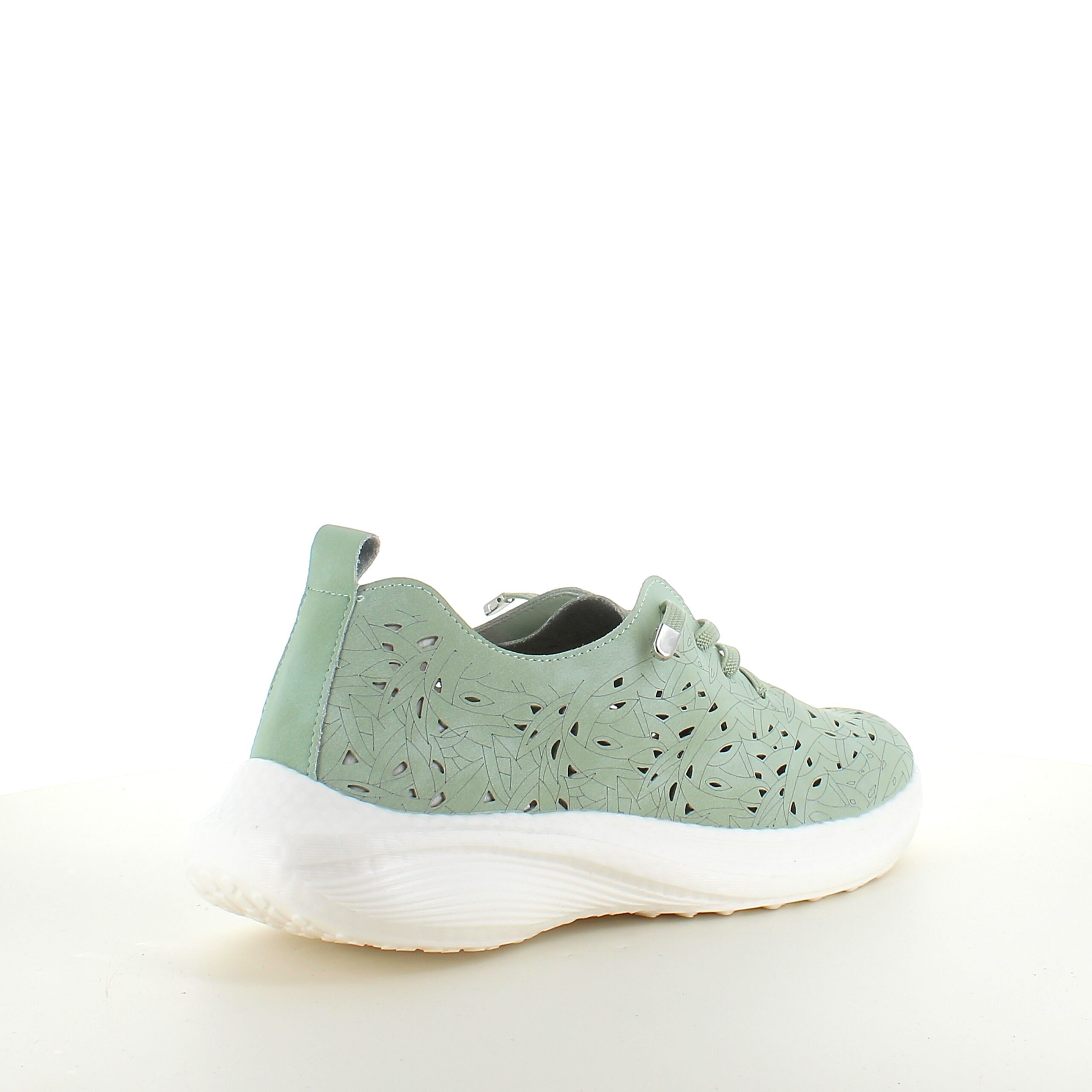 Ultra fleksibel sko i grønn