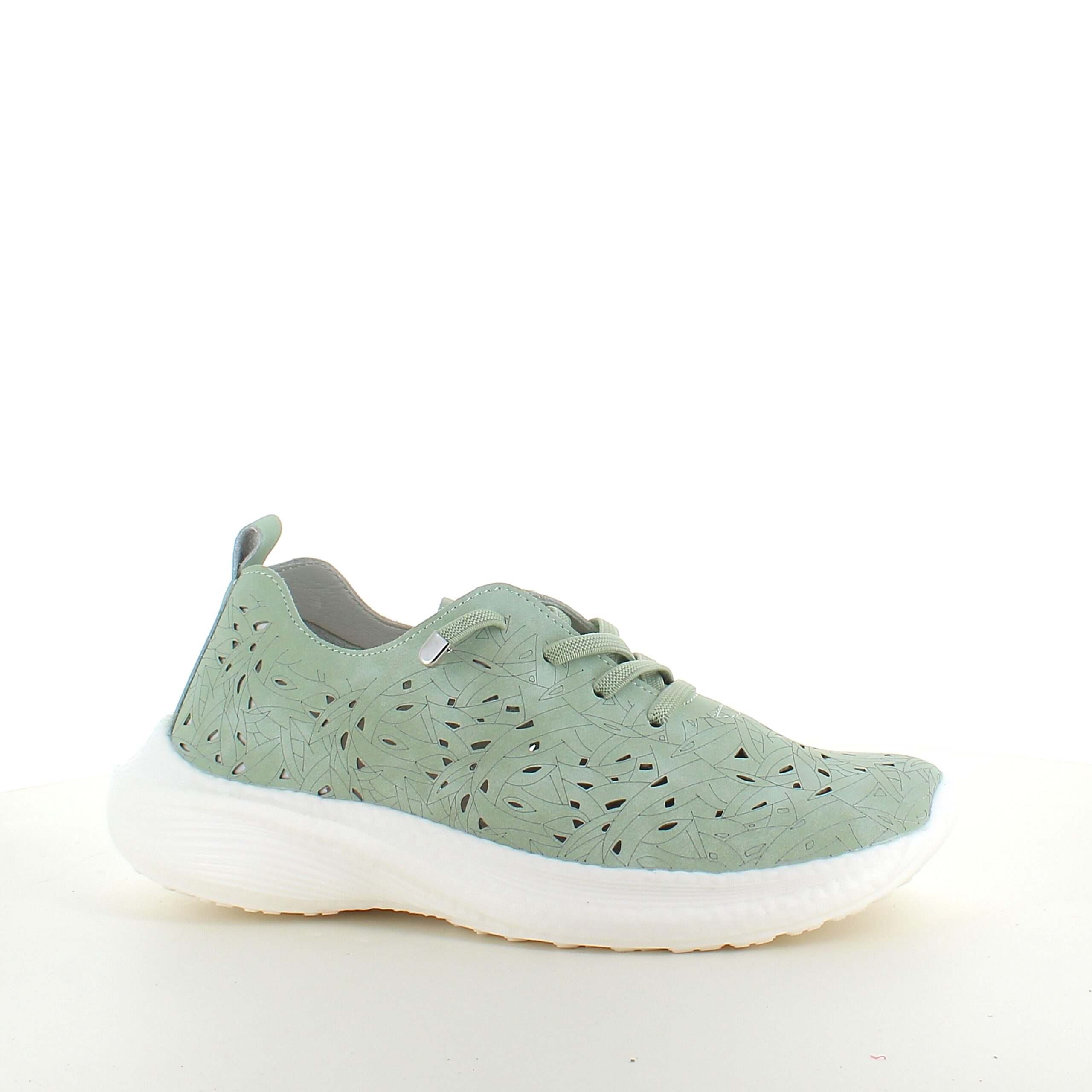 Ultra fleksibel sko i grønn