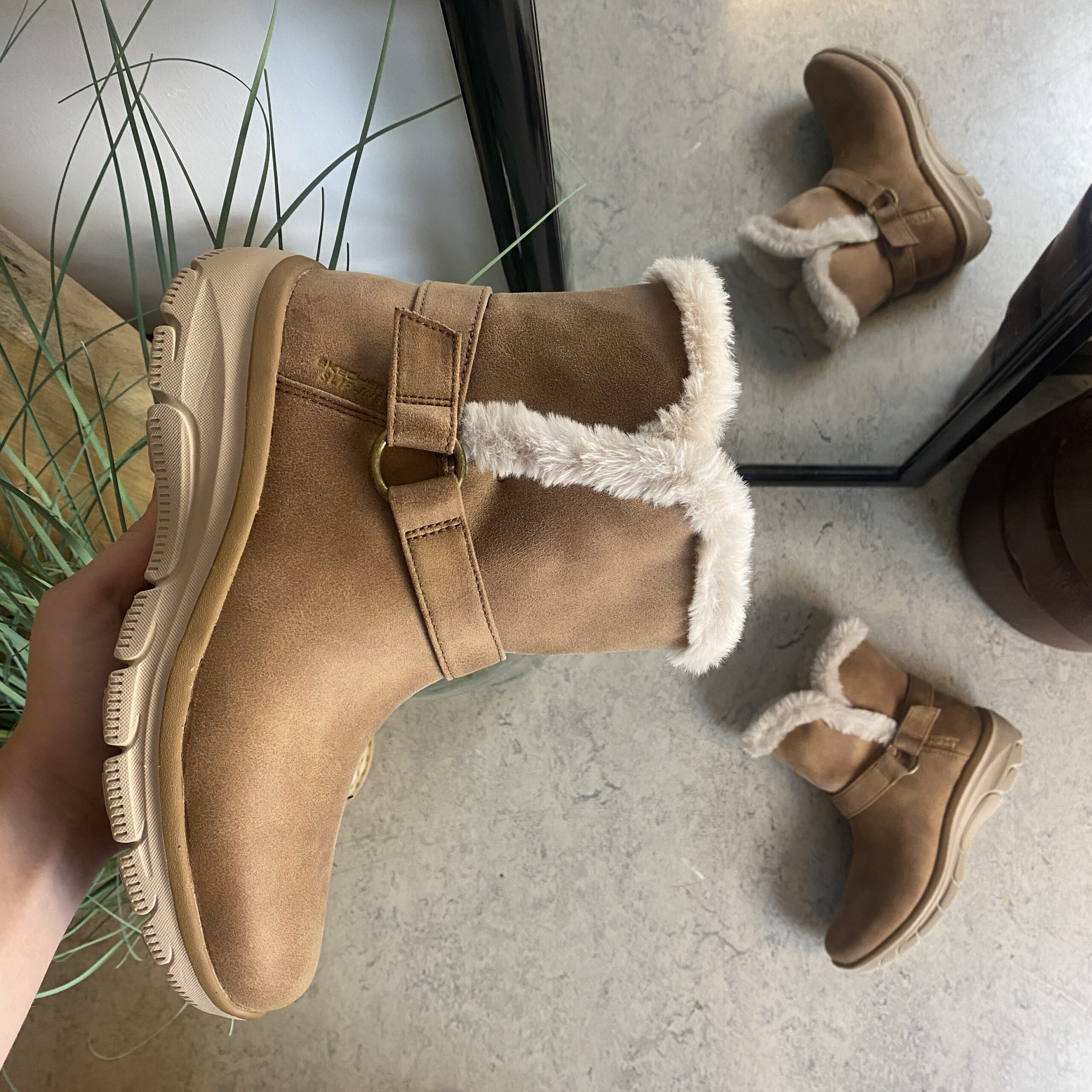 Skechers slip-ins vinterstøvel med svangstøtte