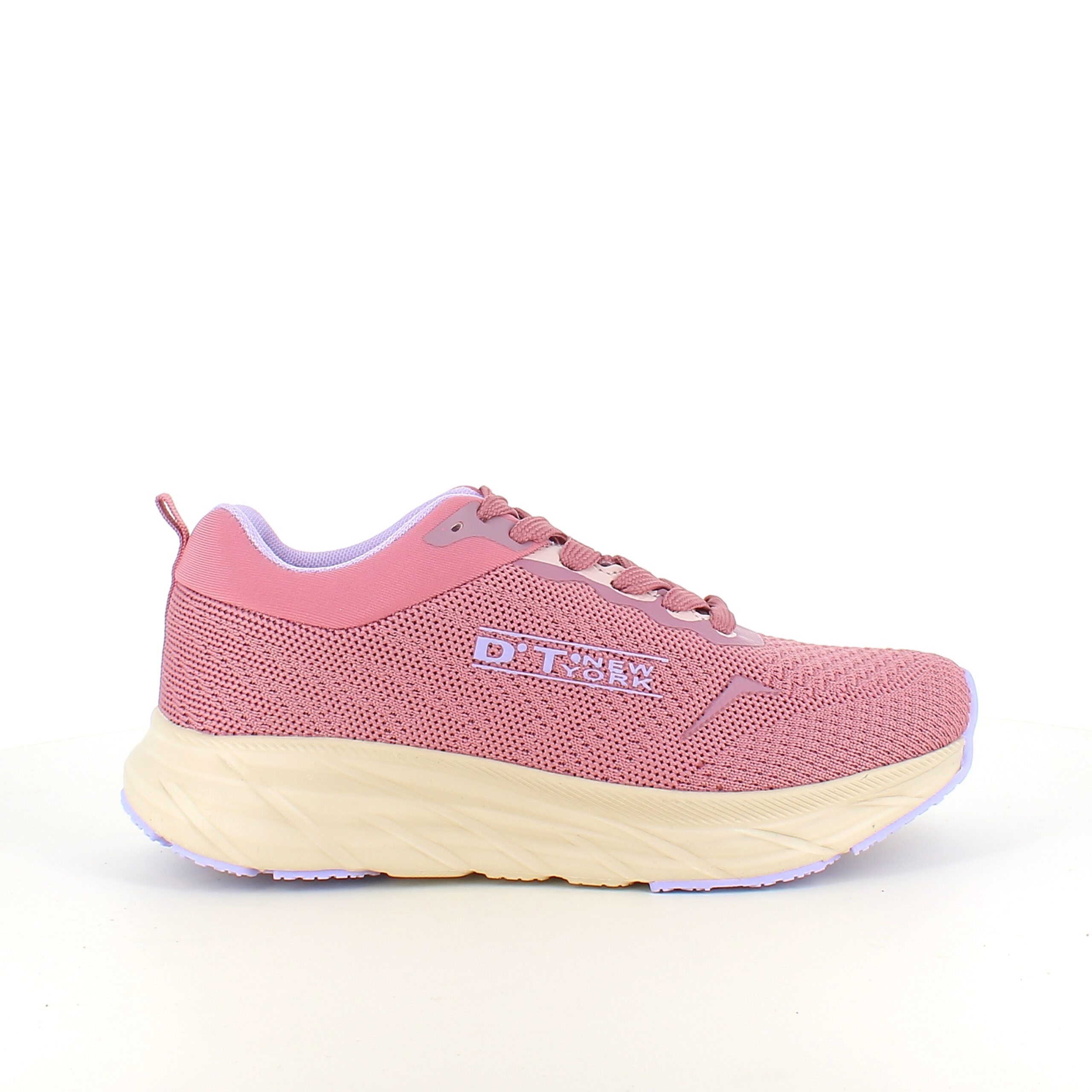 Rosa lette sko med støtabsorberende såle