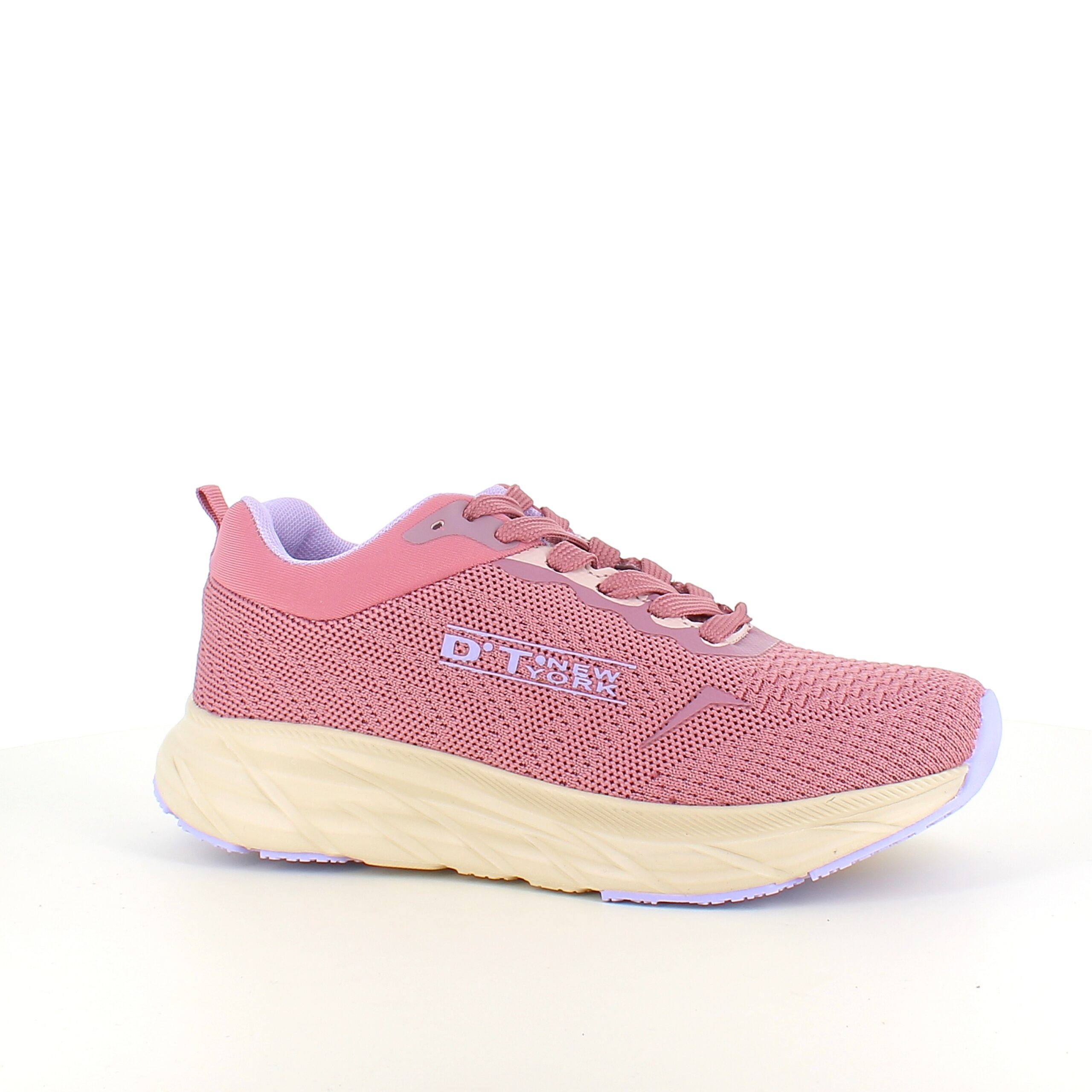 Rosa lette sko med støtabsorberende såle