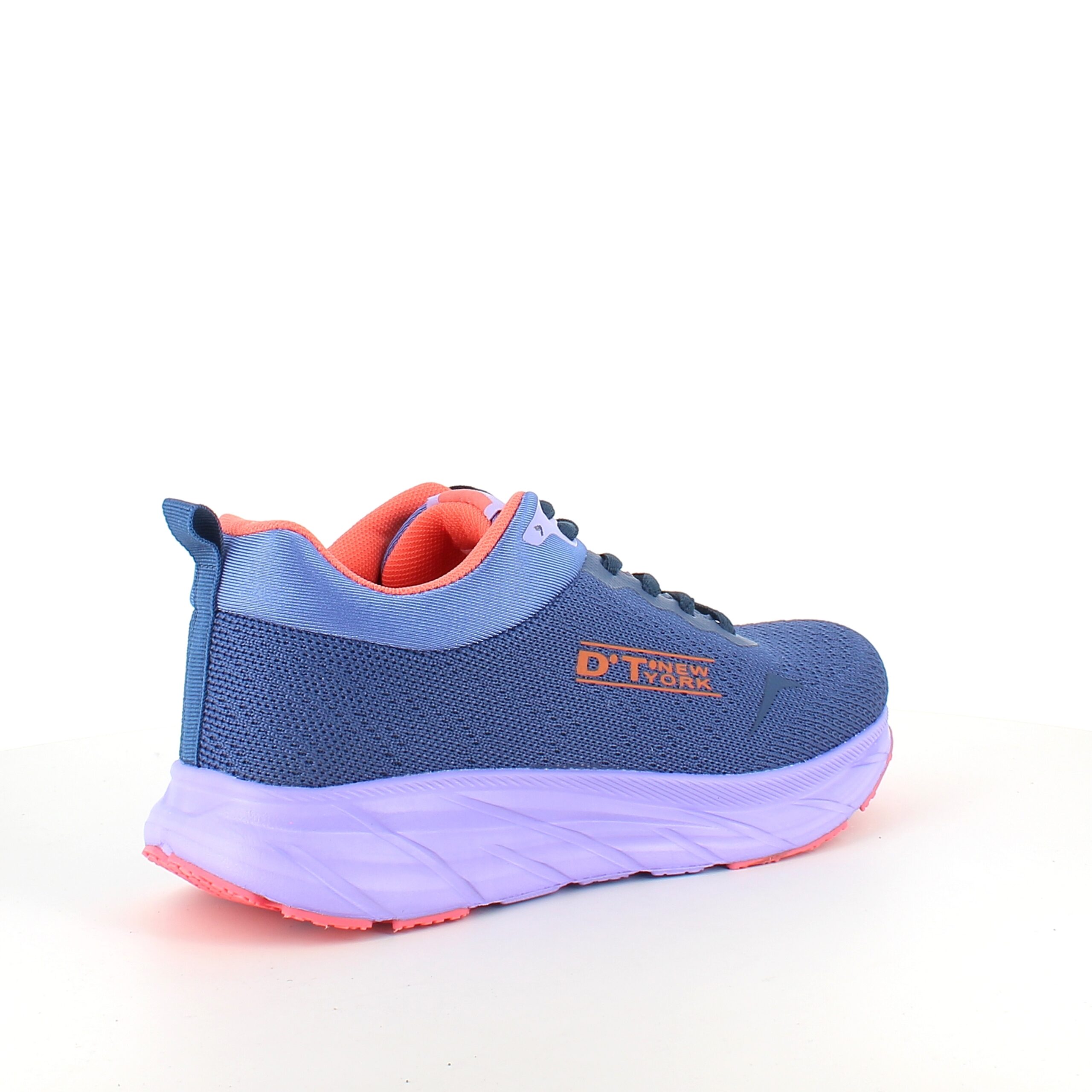 Lette sko i marineblå med støtabsorberende såle