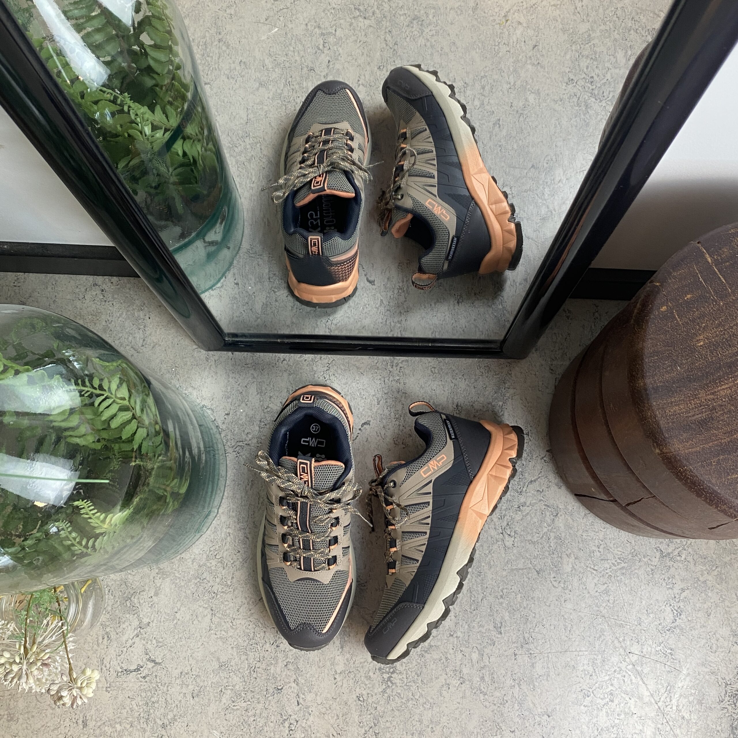 Taupe tursko med støtabsorbering fra CMP