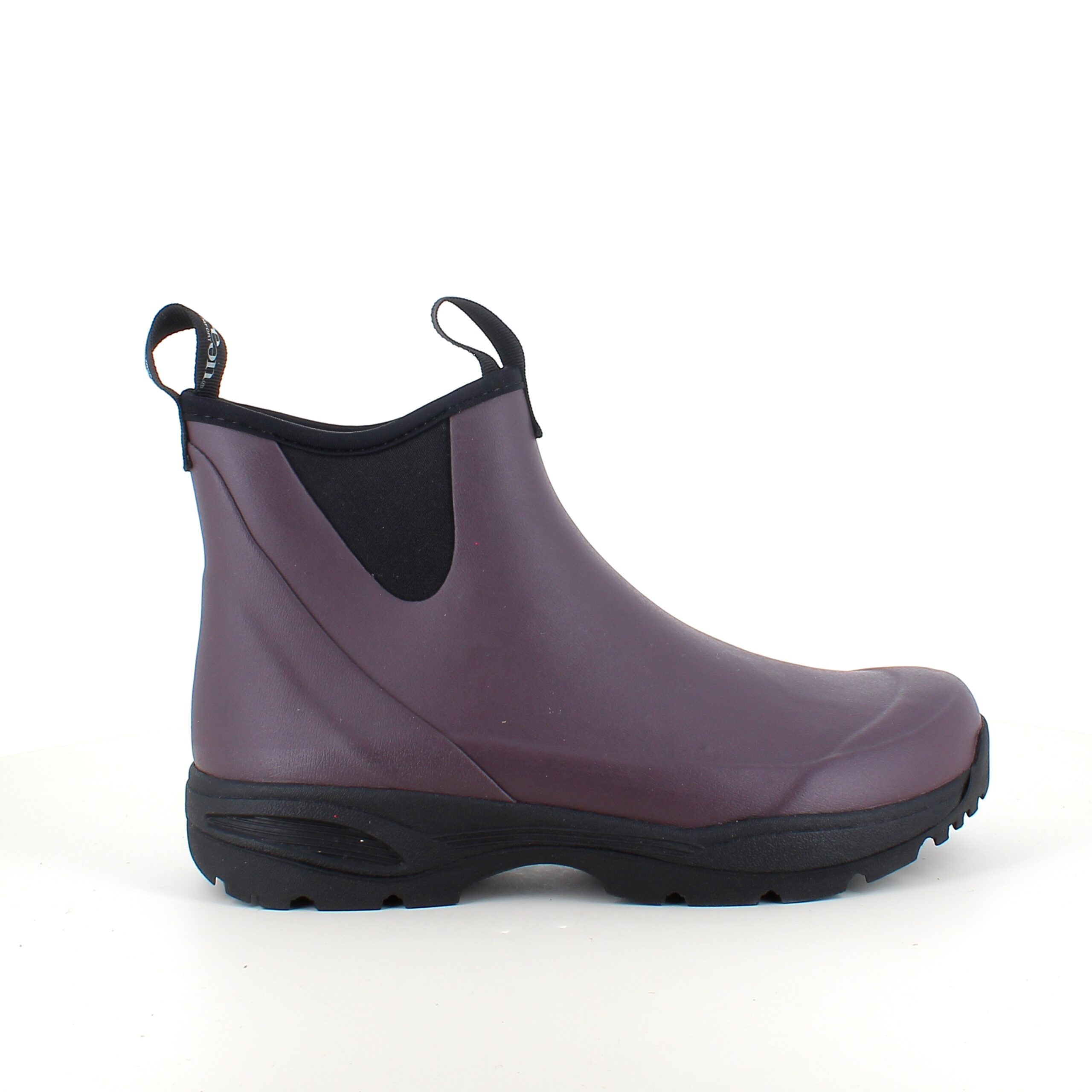 Mørkelilla gummistøvel med svangstøtte fra Green Comfort.