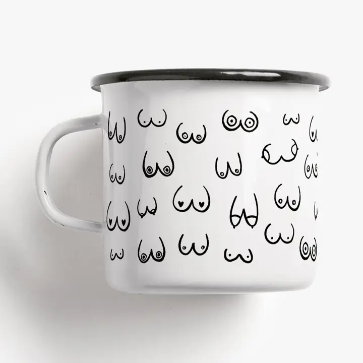 Boob Friends – humoristisk krus til kaffe og te